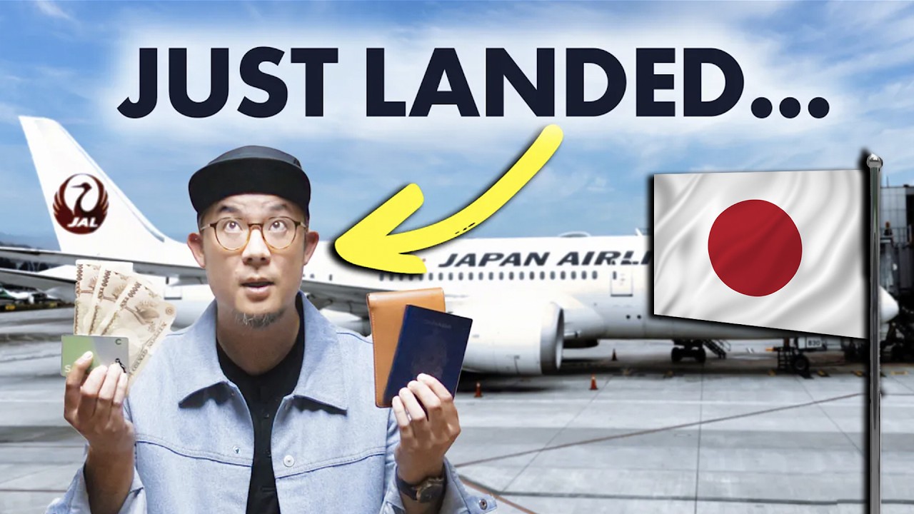 Your FIRST HOUR in Japan – 2025 Travel Guide