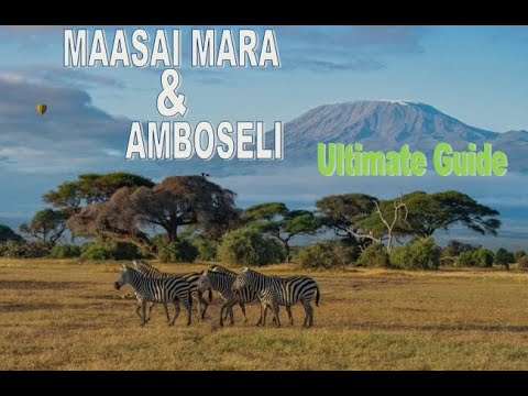 THE ULTIMATE TRAVEL GUIDE TO MAASAI MARA & AMBOSELI: THE MOST BREATHTAKING SCENERIES WORTH YOUR TIME