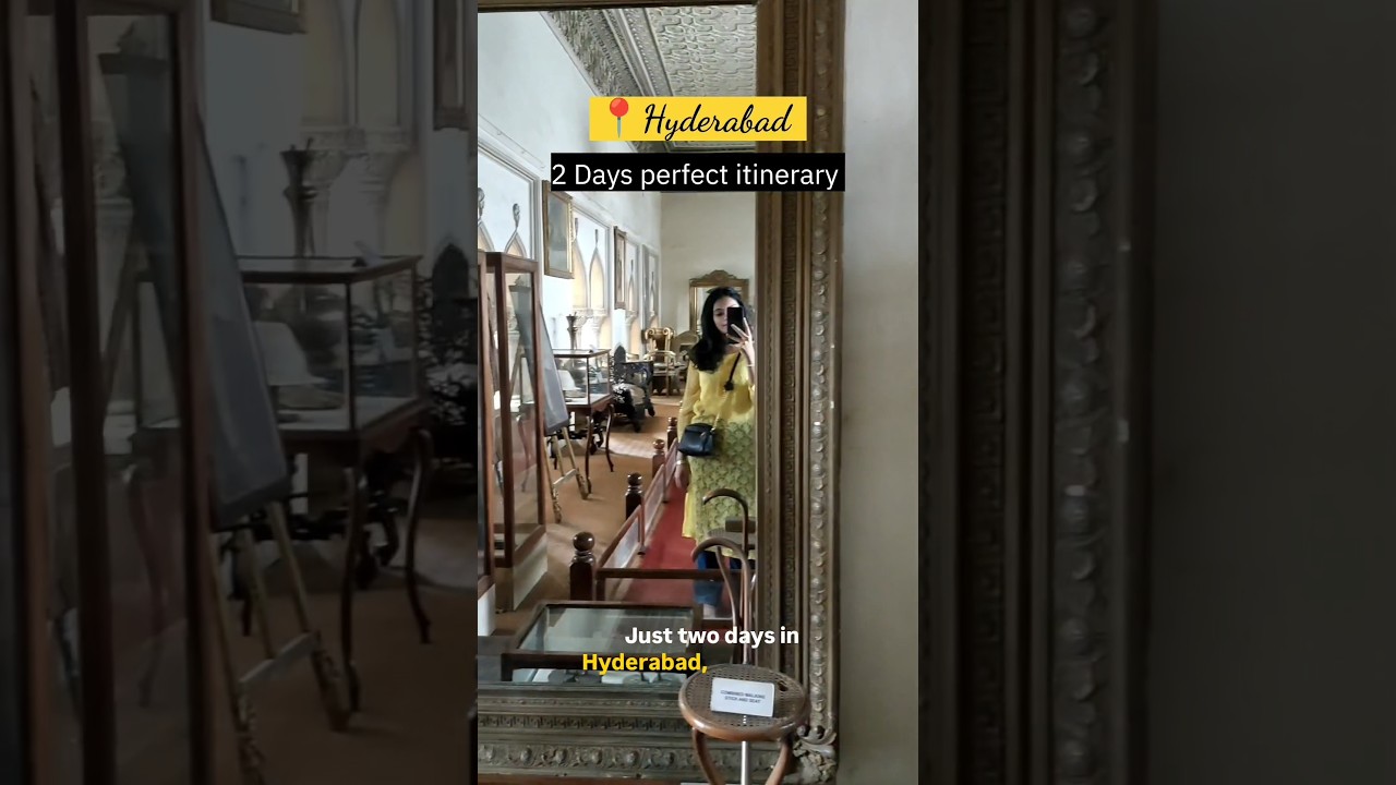 Perfect 2 days in Hyderabad #hyderabad #itinerary #journey #information #shorts  #discover #placestovisit