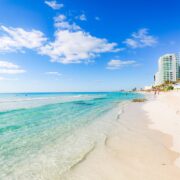 Postcard-worthy beach in Cancun